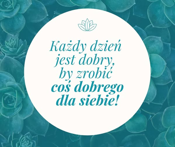 Coś dobrego dla siebie